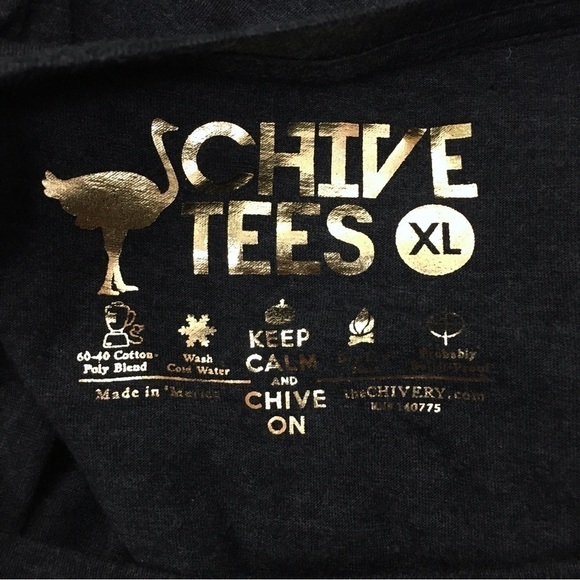 CHIVE TEES Bill Murray Graphic T Shirt Heathered Charcoal Dark Grey Soft Size XL - Picture 6 of 7
